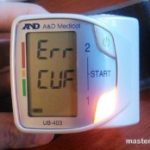 Error cuf пишет тонометр