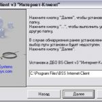Bss internet client что это за программа