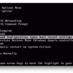 Boot record last known good