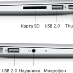 Macbook air 1369 характеристики