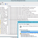 Lan manager authentication level