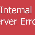An internal server error occurred перевод