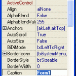 Object inspector в delphi