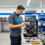 Течь воды под корпусом кофемашины Siemens